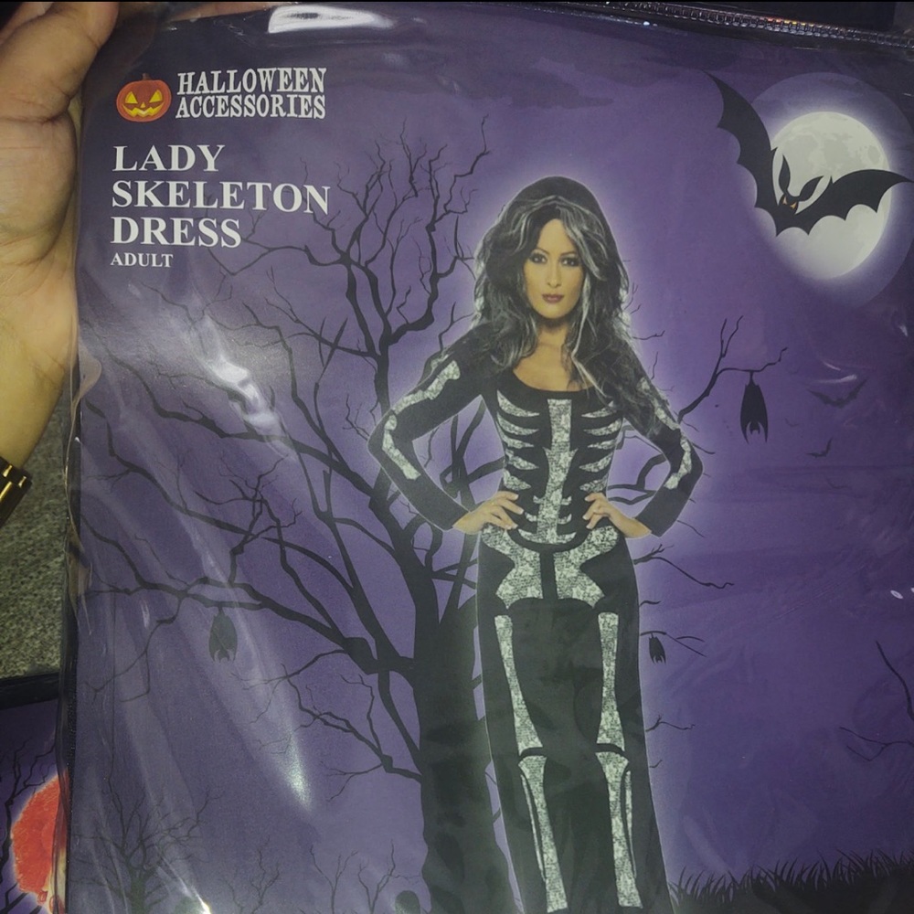 Lady Skeleton Dress